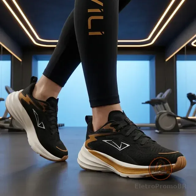 Tênis Feminino Olimp Vili Ace Corrida Caminhada Academia