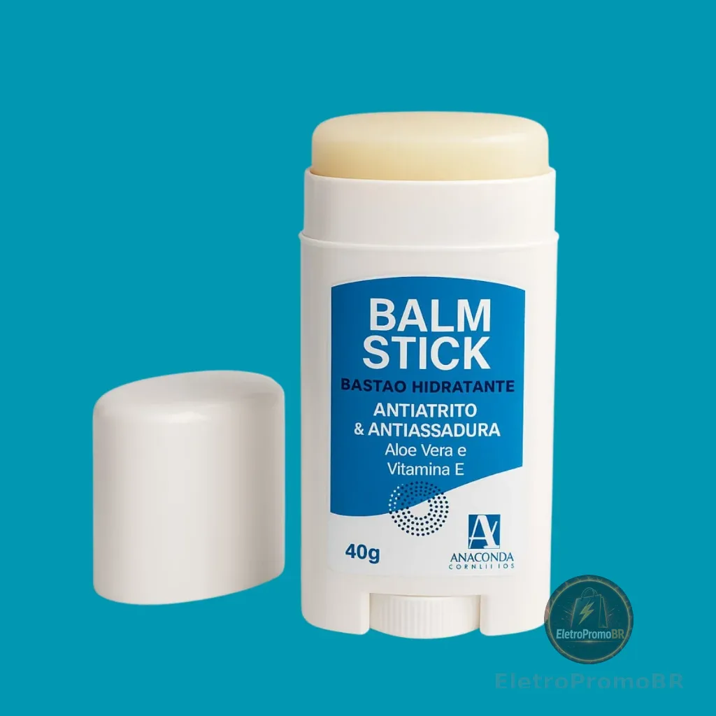 Balm Stick Bastão Hidratante Anti Atrito e Antiassadura Corrida Atleta