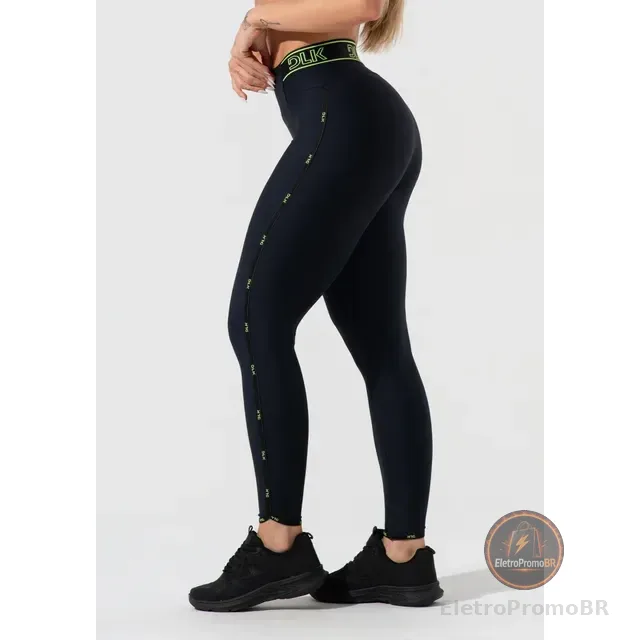 Legging Fitness Feminina Com Elásticos Activity Dlk
