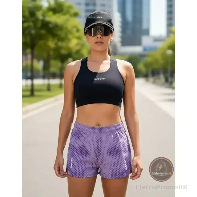 Shorts Running Woom Marathon Feminino I