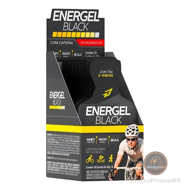 Energel Black 10 Saches/30g - Body Action