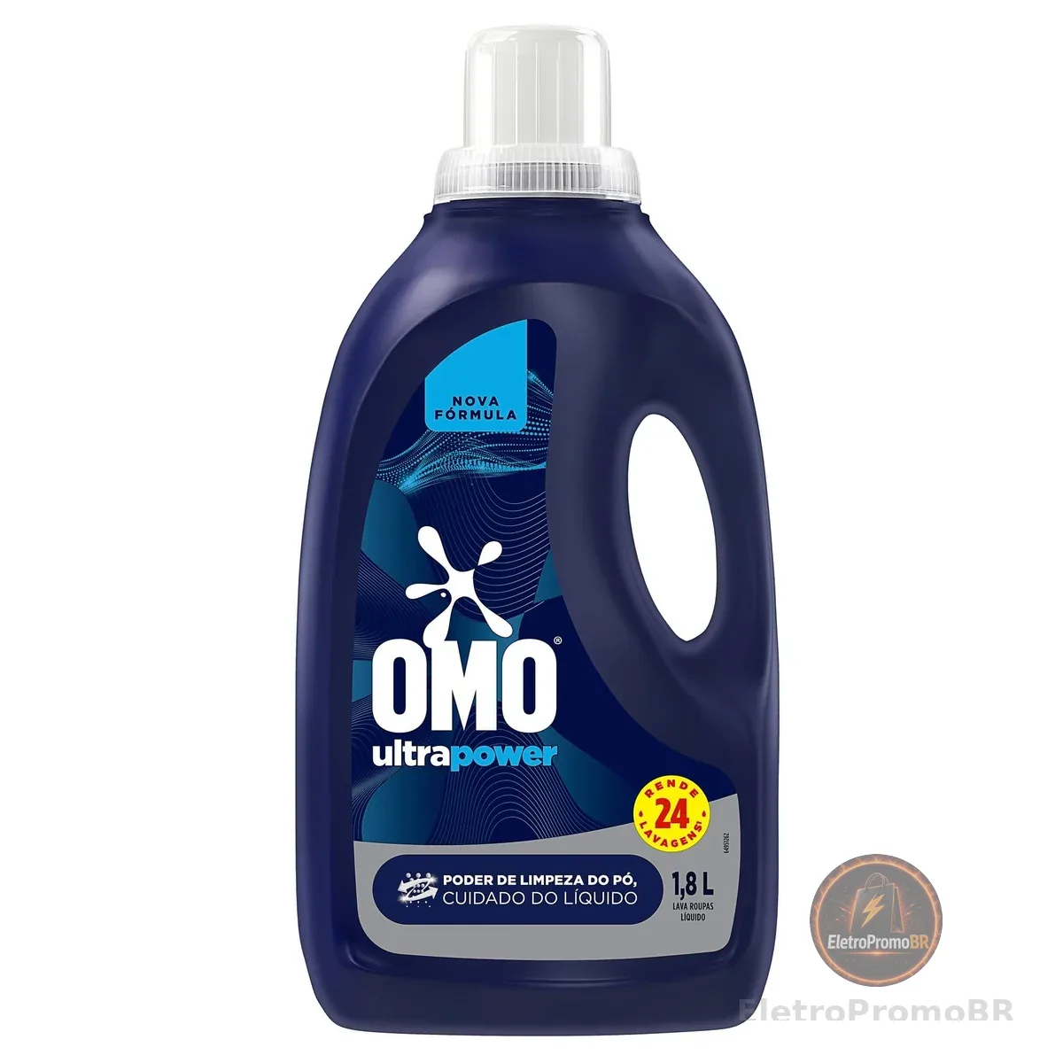 OMO Lava-Roupas Líquido Omo Ultra Power Frasco 1 8L