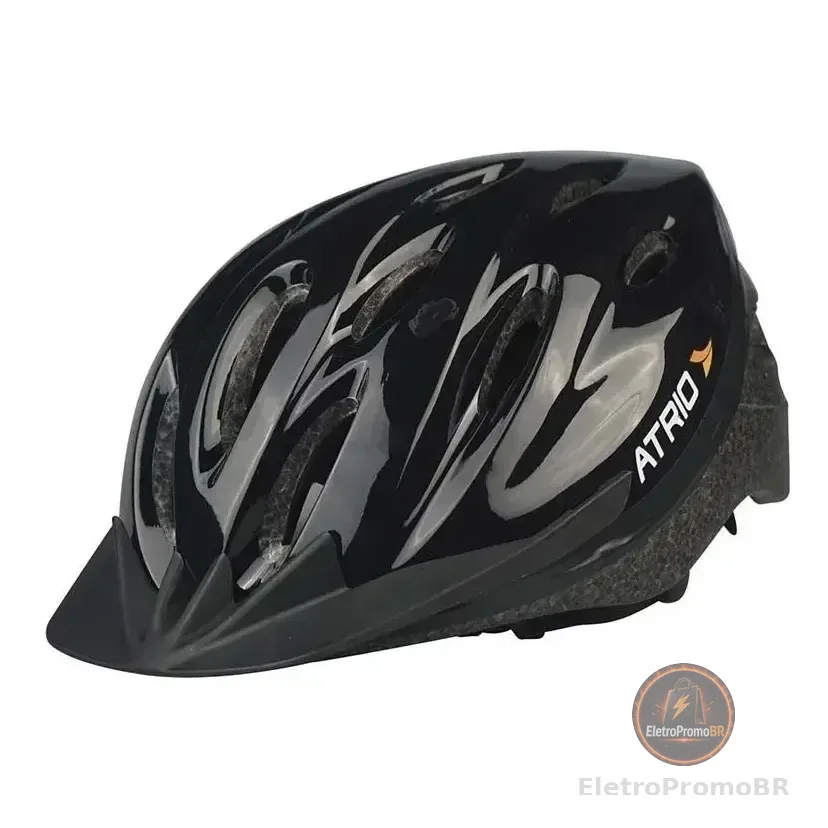 Capacete Para Ciclismo Mtb Tam. M Atrio Bi002 Preto