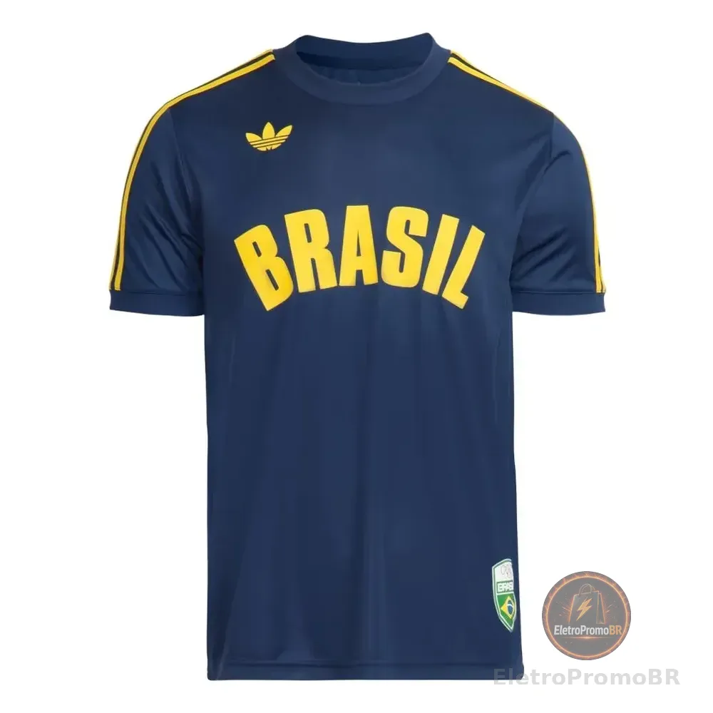 Camisa Originals Brasil Cob adidas Azul G