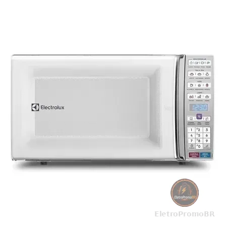 Micro-ondas Electrolux De Bancada Branco Com Função Tira Odor E Manter Aquecido 34l Meo44 127v