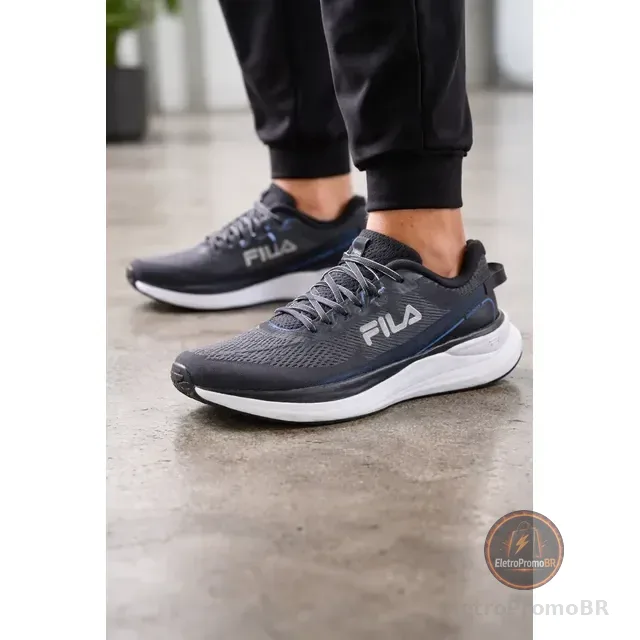 Tênis Striker Masculino Esportivo Corrida Run Academia Fila
