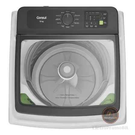 Máquina De Lavar Cwn15ab 15kg Branca Consul Cor Branco 220v