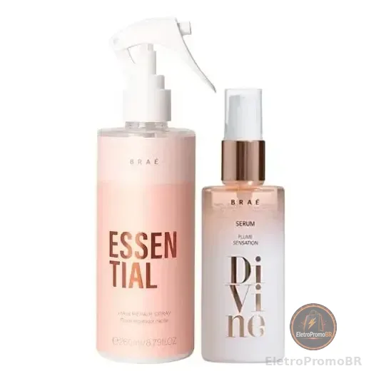 Braé Kit Essential 260ml + Divine Plume (2 Produtos)