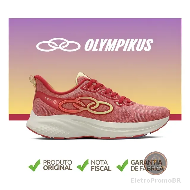 Tênis Olympikus Swift 5 Feminino Original Corrida Oferta