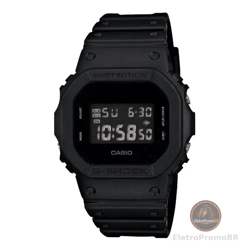 Relógio De Pulso Casio Dw5600bb-1dr Preto