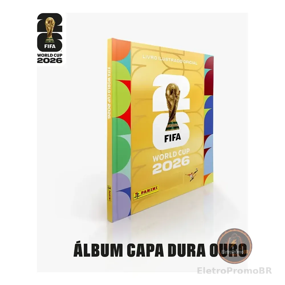 Copa Do Mundo 2026 - Álbum Capa Dura - Ouro