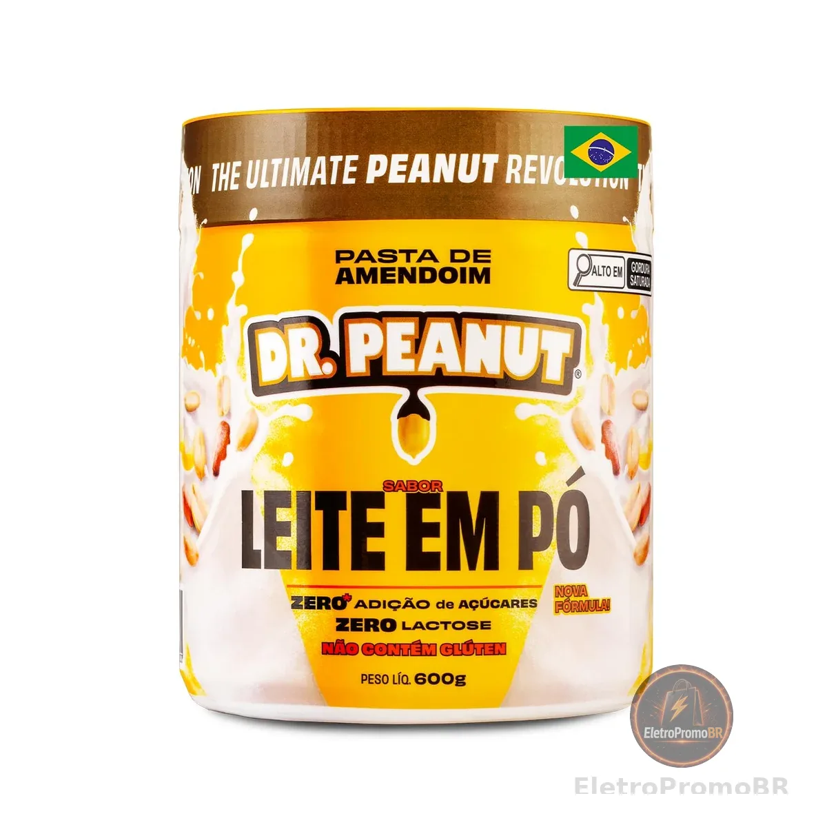 Pasta de Amendoim 600g (Embalagem pode variar)