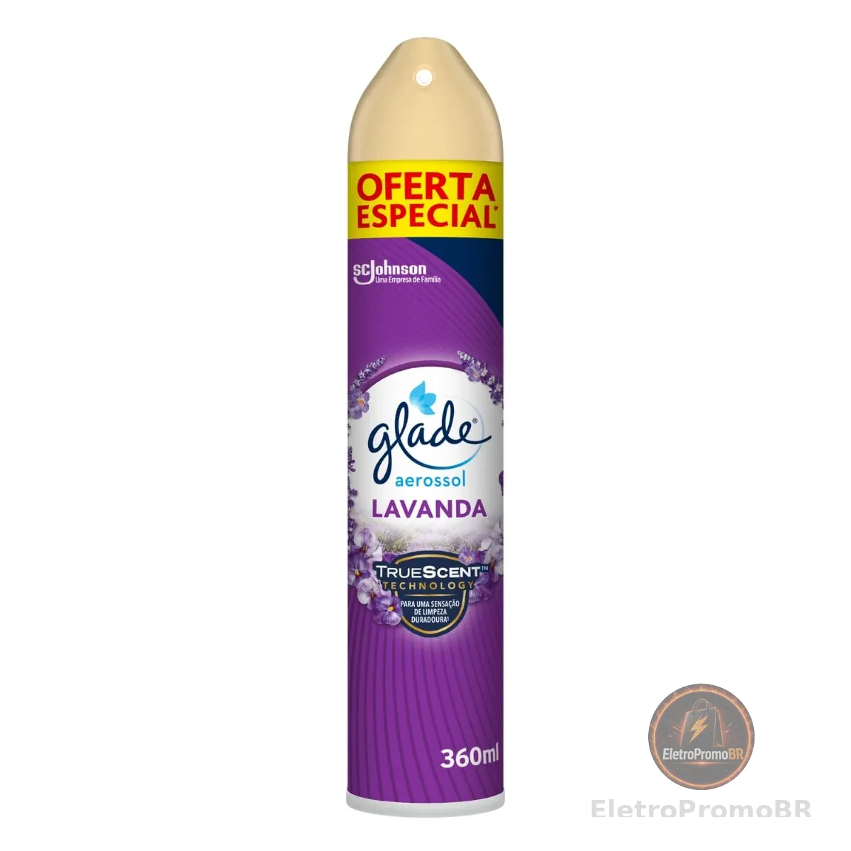 Glade Aromatizador de Ambiente, Lavanda, Aerosol 360ml