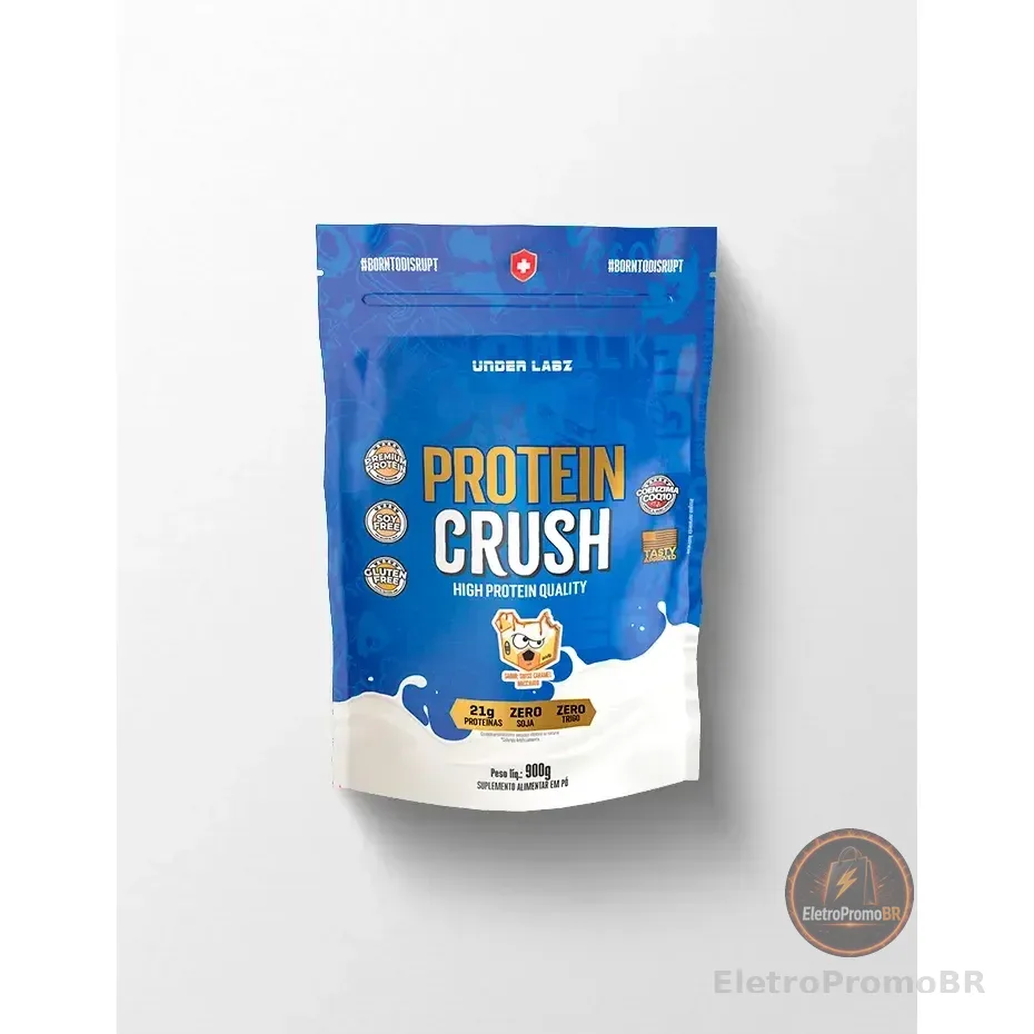 Protein Crush Swiss Caramel Macchiato 900g - Under Labz