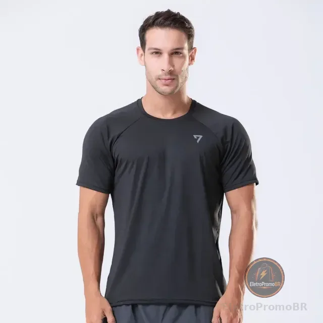 Camisetas Raglan Proteção Uv Térmica Camisas Dry Fit