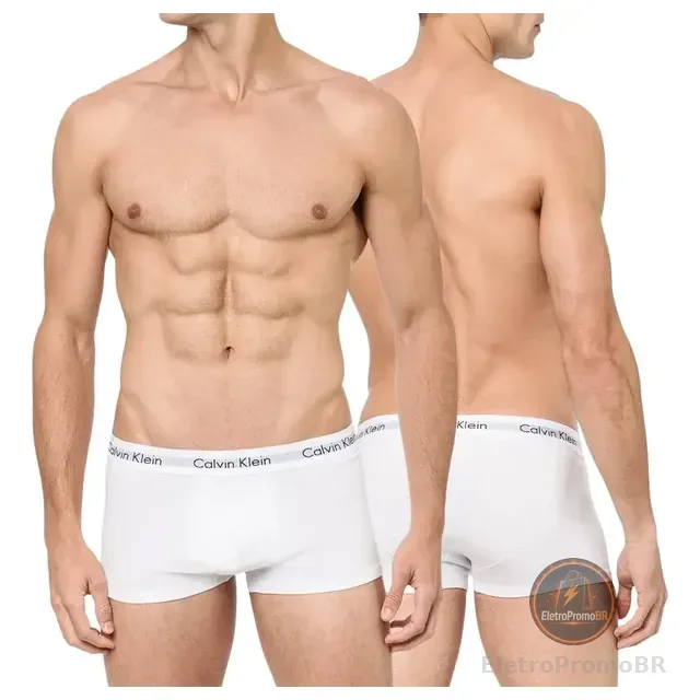 Kit 4 Cuecas Boxer Calvin Klein Trunk Original