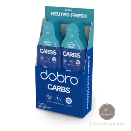 Carbs Gel Dobro Sabor Neutro Fresh Com Cafeína