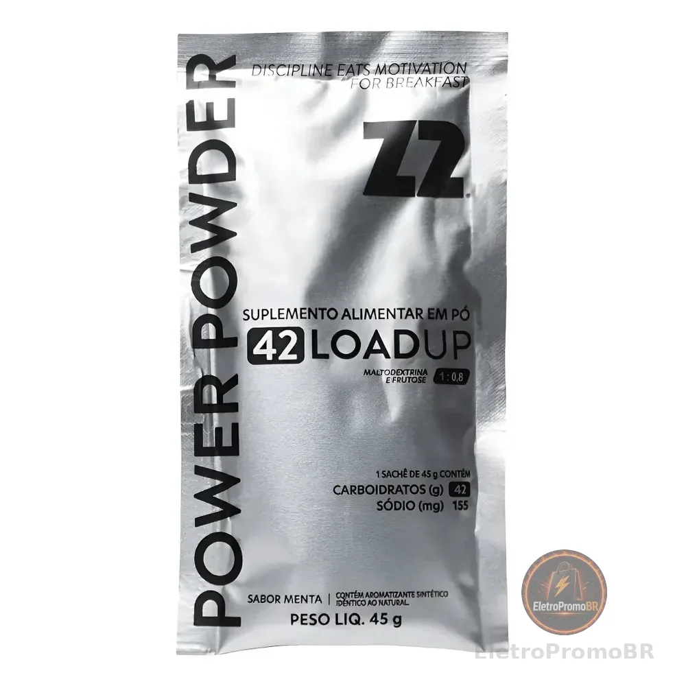 Intra-treino Power Powder Z2 Loadup Original Box 10 Sachês Menta