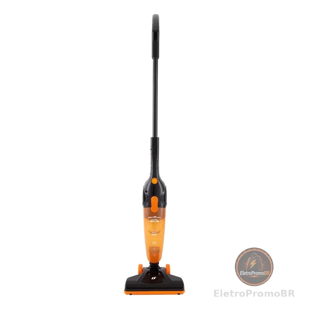 Aspirador De Po Bas1010p Preto E Laranja 220v