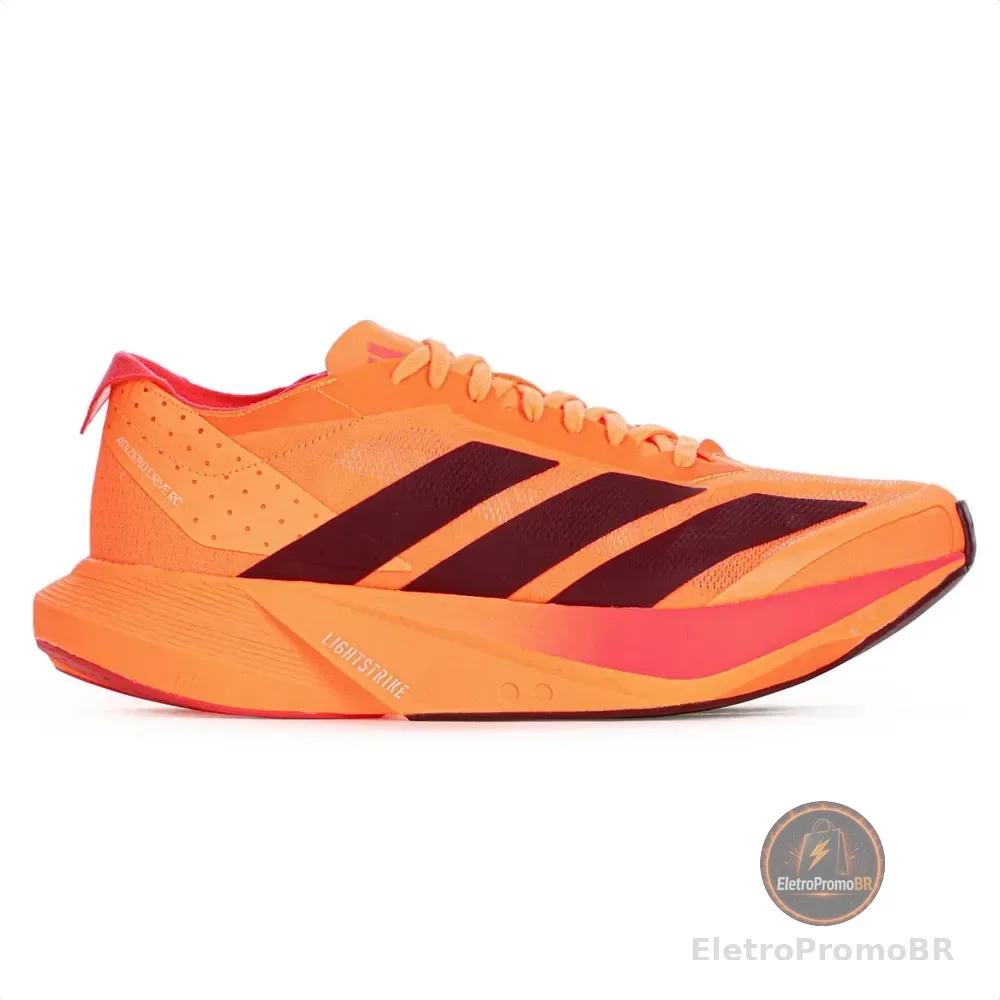 Tênis adidas Treino Leveza Leve Meia Corrida Rua Potencia Laranja 39 Br