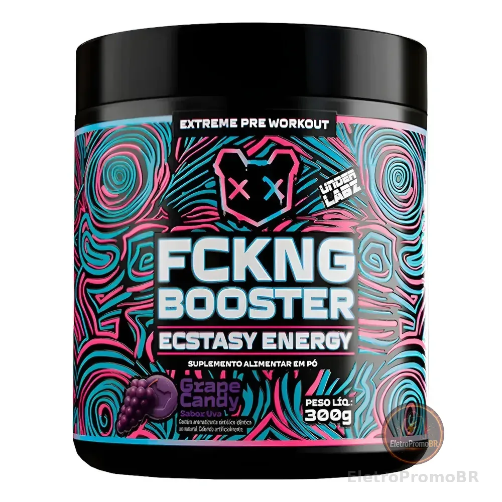 Fckng Booster Pré Treino Grape Candy 300g Under Labz