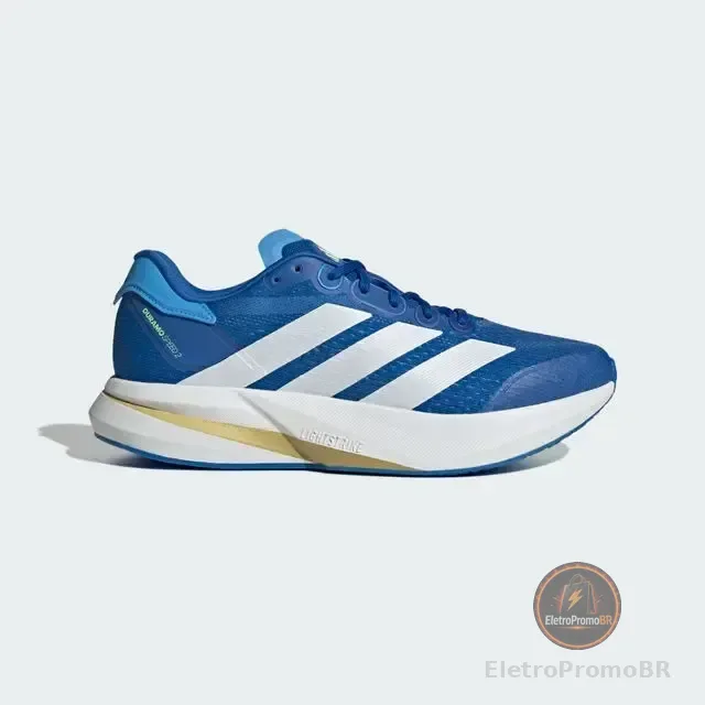 Tênis De Corrida Masculino Duramo Speed 2 adidas Blue/ftwwht/blubrs Lisa 42 Br