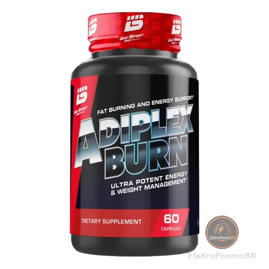 Termogênico Adiplex Burn 60 Tabs Bio Sport Usa Cápsulas
