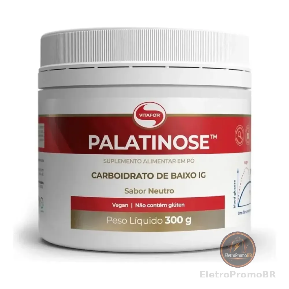 Palatinose Vitafor Vegano 300g Sabor Neutro