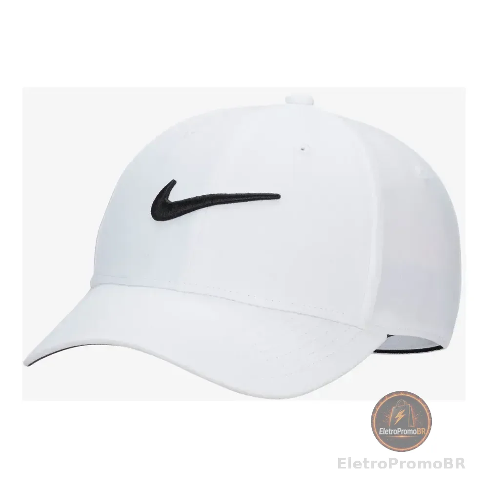 Boné Nike Dri-fit Club Unissex Cor Branco Tamanho M/g Liso