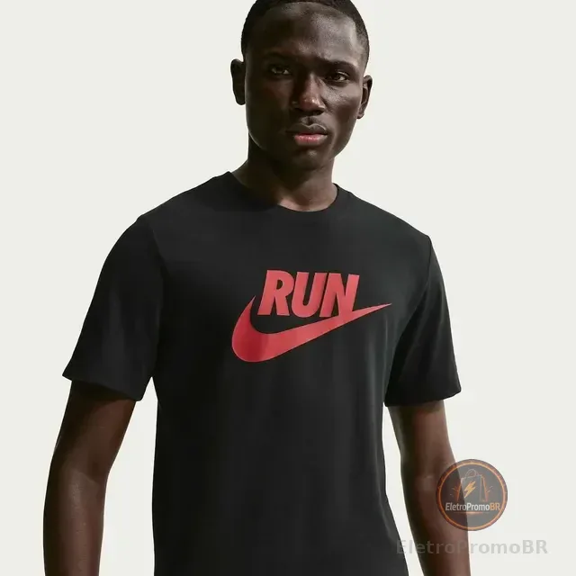 Camiseta Dri-fit Nike Run Swoosh Masculina