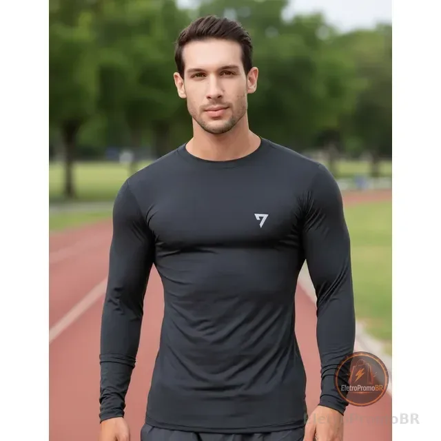 Camisa Termica Maculina Protecao Uv50