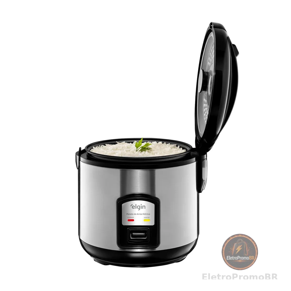 Panela de Arroz Elétrica Elgin Capacidade 5 Xícaras 1 Litro 400W 110V