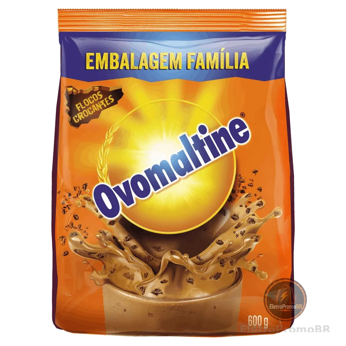 AB Brasil Achocolatado Com Flocos Crocantes Ovomaltine 600G