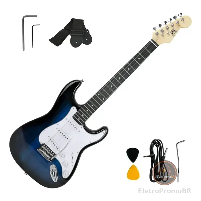 Guitarra Elétrica Konig St Stratocaster Brilhante 6c