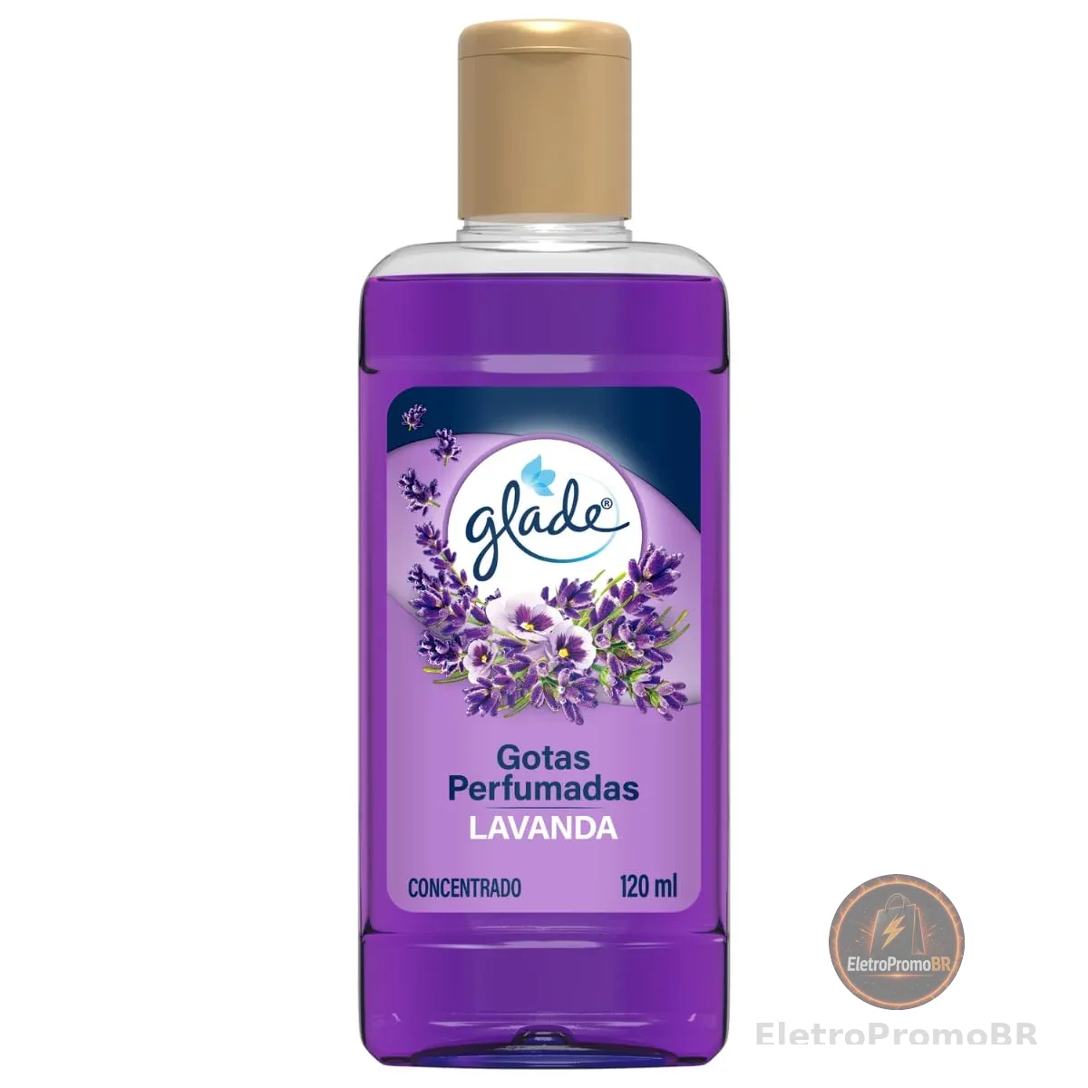 Glade Aromatizador de Ambiente Lavanda, Gotas Perfumadas com Óleos Essenciais, 120ml