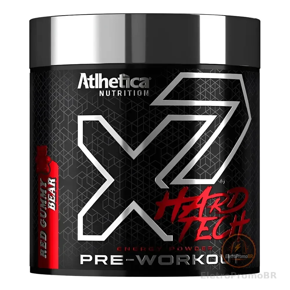 X7 Hard Tech Pote 200g Atlhetica Nutrition Red Gummy Bear Red Gummy Bear