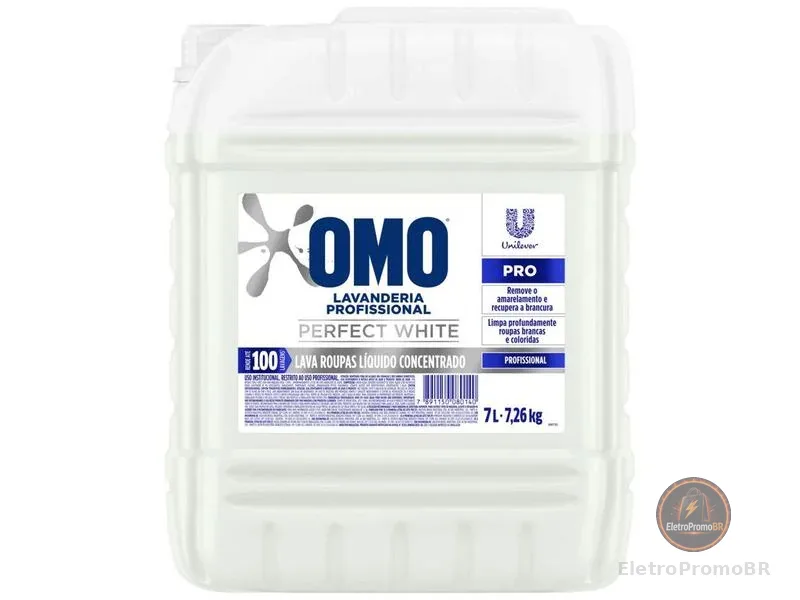 Lava Roupas Liquido 7L Omo White
