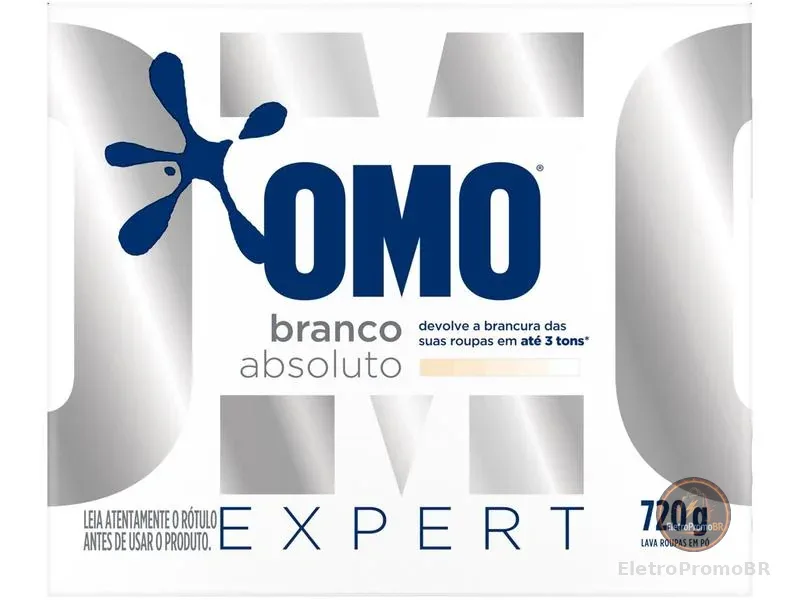 Sabão em Pó Omo Branco Absoluto Expert 720g
