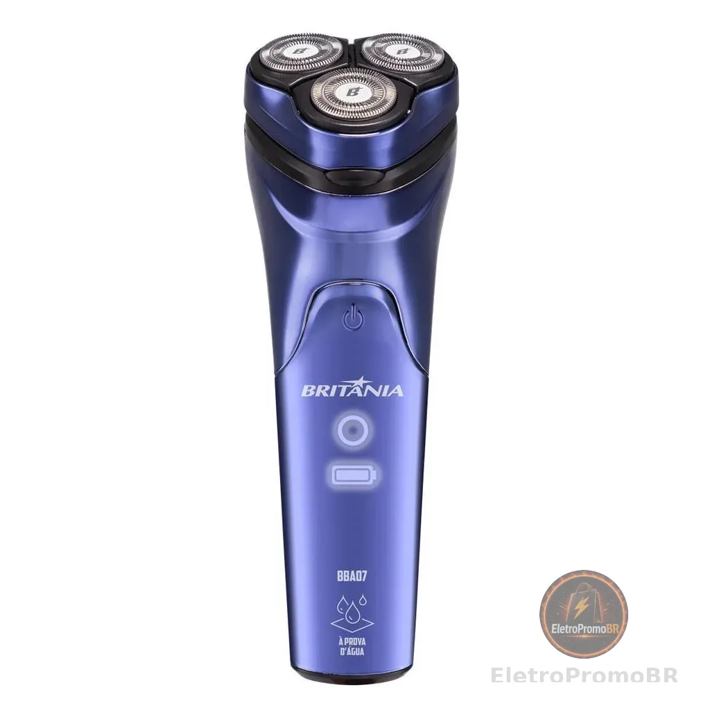 Barbeador Elétrico Britânia À Prova d’Água Bivolt BBA07