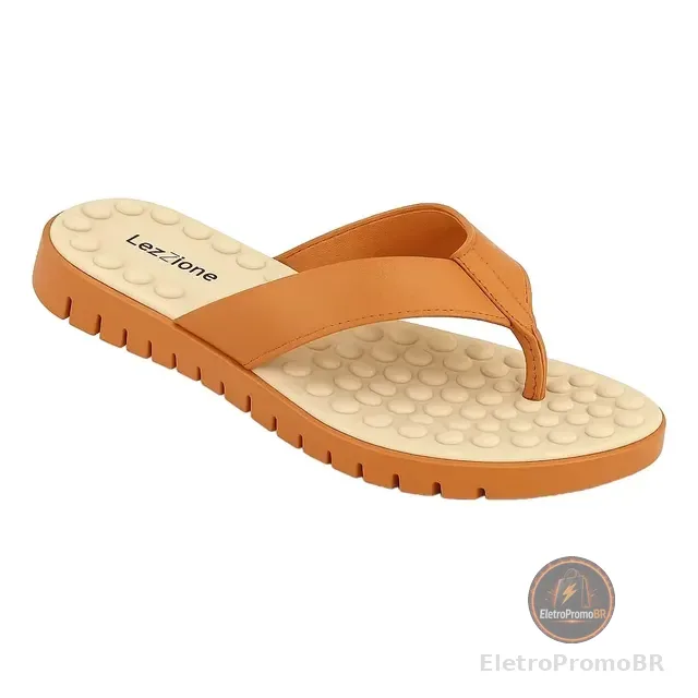 Chinelo Feminino Tamanco Ortopedica Confort Massageadora
