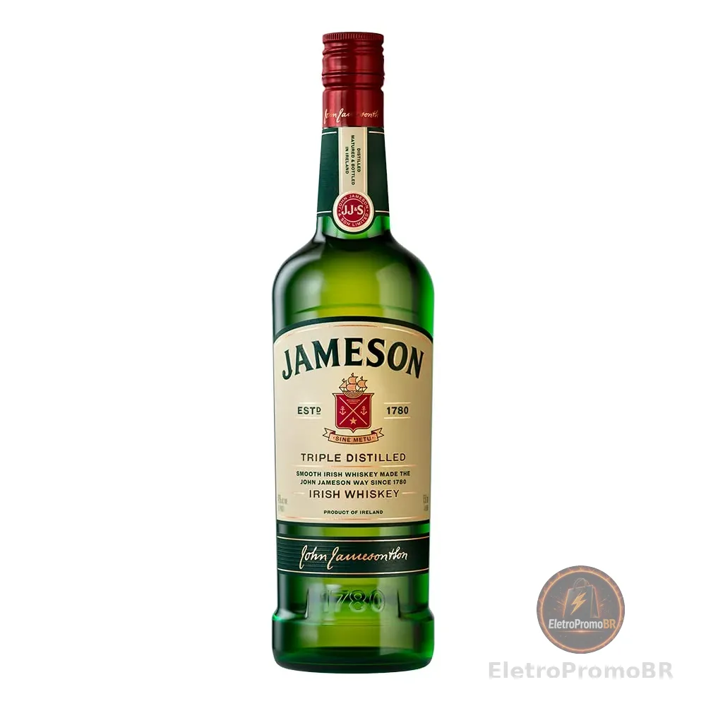 Jameson - Whiskey Irlandês, 750 ml