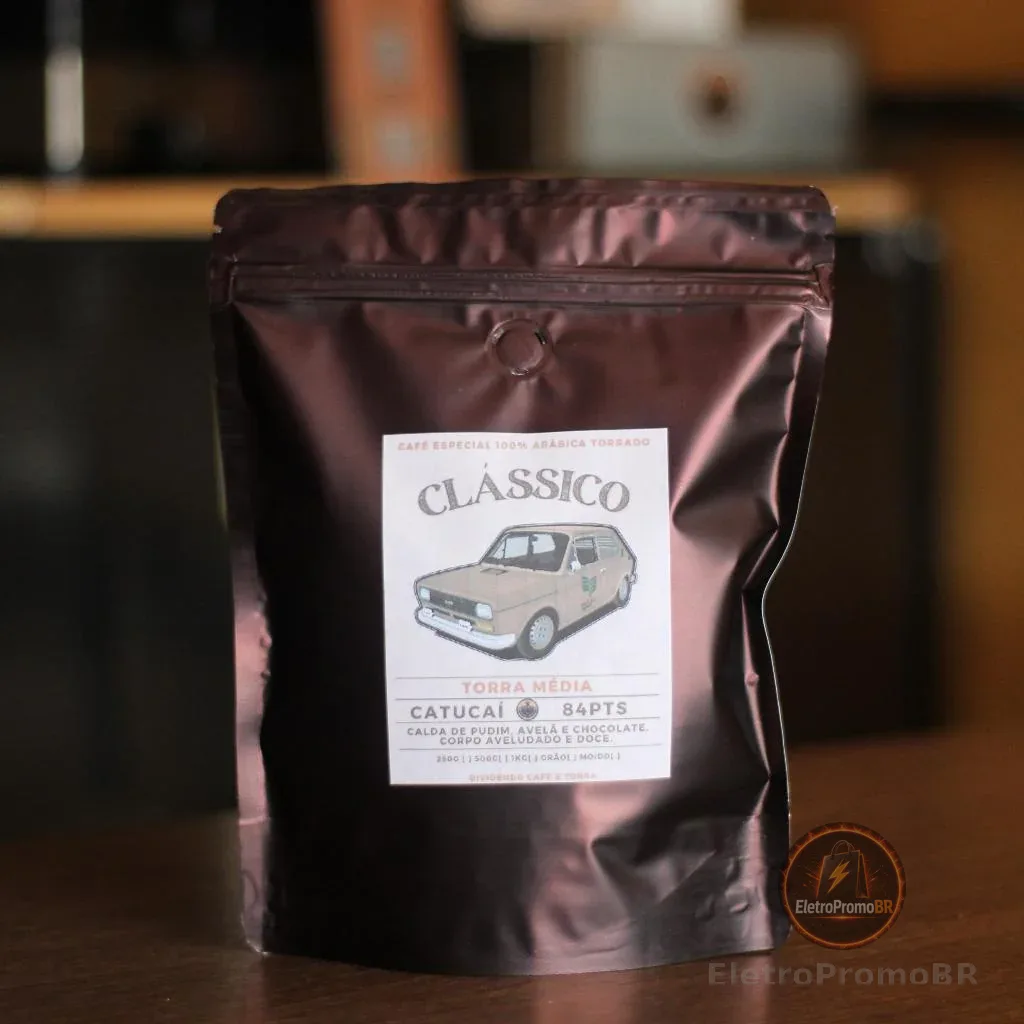 Café Especial Torrado Grão ou Moído 250 gramas 100% Arábica (85 pontos)
