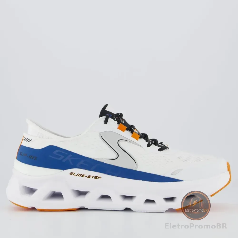Tênis Skechers Glide-step Altus Branco Branco - 40 Br