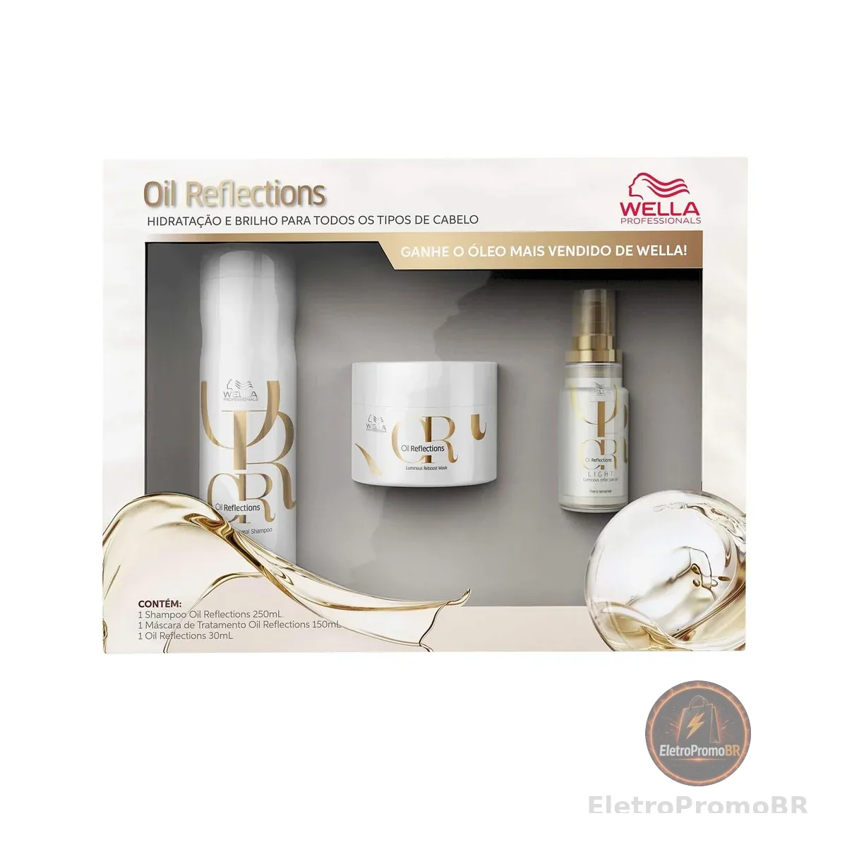 Kit Wella Professionals Oil Reflections Power Trio