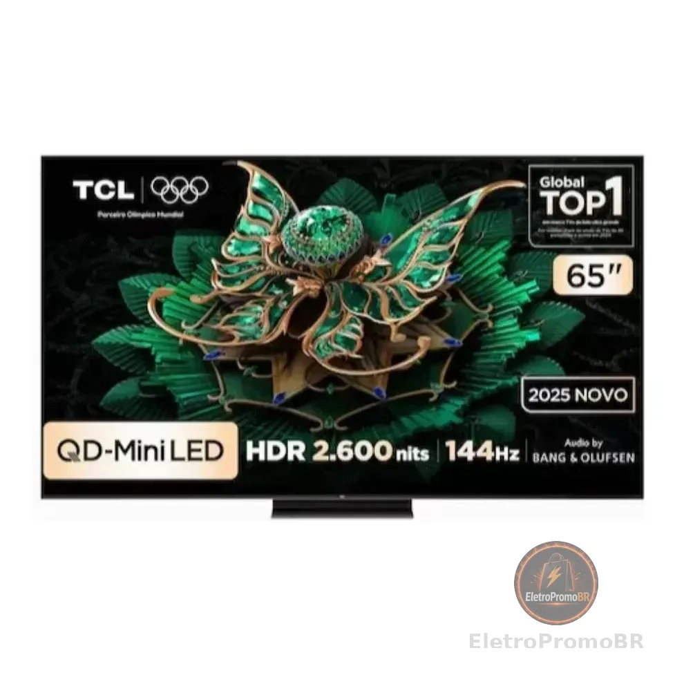 Smart Tv Tcl 65  4k Qd-mini Led 144hz Modelo 65c7k