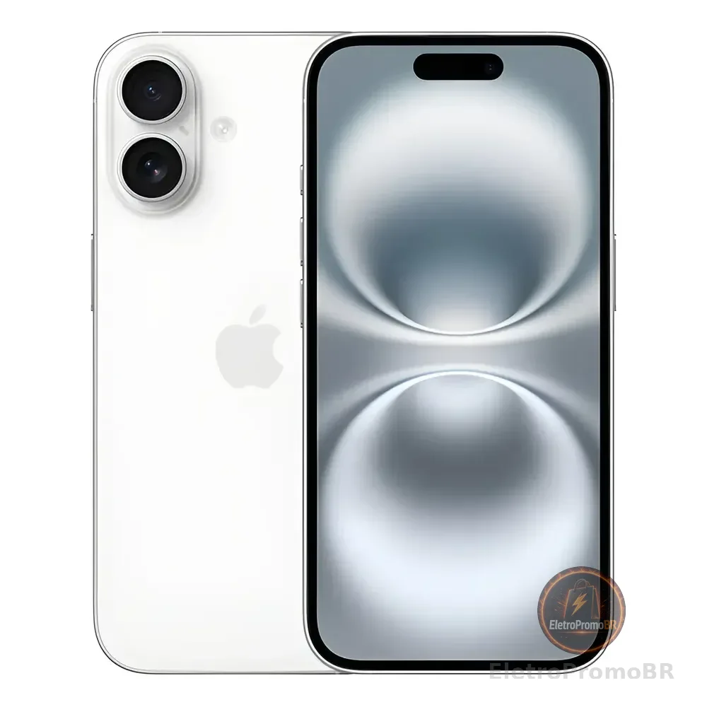 Apple iPhone 16 (128 Gb) - Branco - Distribuidor Autorizado