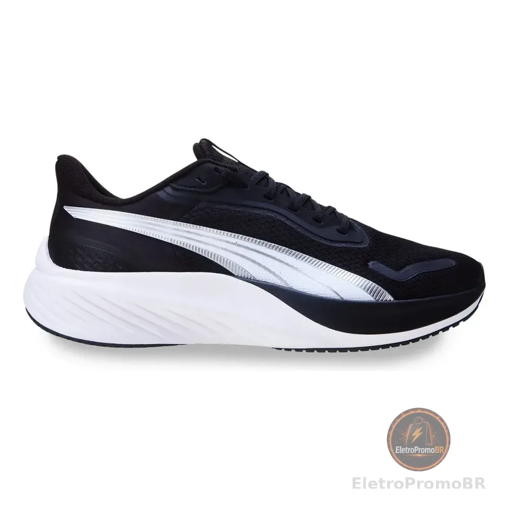 Tênis Masculino Pounce Lite Puma Puma Black-puma White Lisa 41 Br