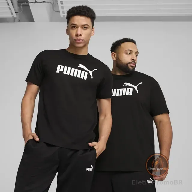 Camiseta Essentials No. 1 Logo Masculina Puma