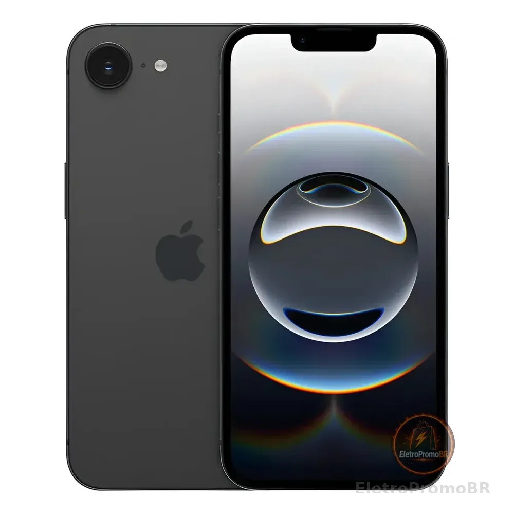 iPhone 16e (512 Gb) - Preto - Distribuidor Autorizado