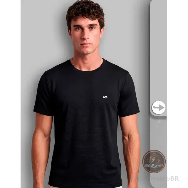 Camiseta Masculina Furadinha Dryfit Poliamida - Occ